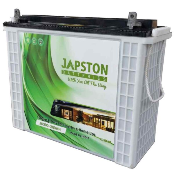Japston Tall Tubular Wet Cell Battery - 12 Months Manufacturer's Warranty